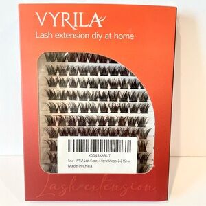 Vyrila Wispy D Curl Lash Extensions Wispy Look Eyelash Clusters Mix 8-16mm